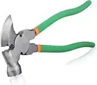 10 Inch Fencing Pliers with Hammerhead Staple Puller - Multi Purpose Fence Tool