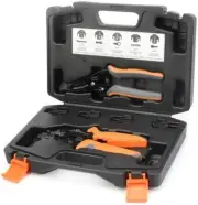 IWISS SN Series Quick Change Wire Crimper Tool Set Connectors Crimping Plier Kit