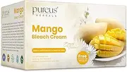 Pureus Herbals Mango Bleach Cream for Deeply Brightness, Moisturizes & Rejuvenating Skin | Revive Dull Skin, Maintain Hydration & Glowing Skin Texture for Women & Men (320 gm)
