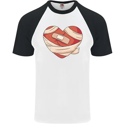 A Broken Heart Anti Valentines Day Single Mens s/s Baseball T-Shirt