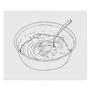 2 x 'Cake Mixture with Spoon' Lens Cleaning Cloths (LC00027536)
