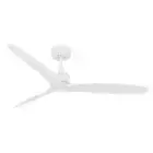 Lucci Air Ceiling Fan 52" 6-Speed DC Reversible Rotation w/ Downrod Matte Wwhite