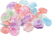 OATIPHO Flower Petal Charm Materials 100pcs Beads for Bracelet Making Jewelry Supplies
