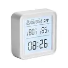 Smart Thermometer Hygrometer with Celsius and Fahrenheit Display Options