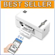 High-Speed Bluetooth Thermal Label Printer - Perfect for Shopify, USPS & More