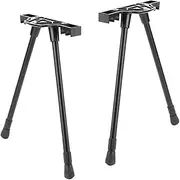 Metal Table Legs, Camping Table Legs Steel Heavy Duty Furniture Desk Legs, Folding Dining Table Legs Metal Desk Legs for Bench Folding Tables