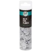 Glass Coat Resin Mix-In Foil Flakes 0.8G Silver