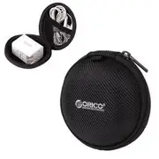 Orico Mini Portable Hard Case Headphone USB Cable U Flash Disk Storage Bag Collection Box 29 BLUE