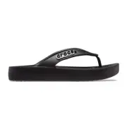 New CROCS Womens CLASSIC PLATFORM FLIP 207714-001 BLACK US W 5 - 8 TAKSE