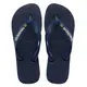 HAVAIANAS 哈瓦仕 人字拖 巴西國旗 深藍 拖鞋 中性 41108500555U