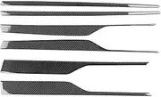 ATATNK Compatible for BMW 7 Series G11 G12 730i 740i 750i 2015-2022 Carbon Fiber Door Handle Armrest Panel Interior Cover Sticker Car Accessories(Brushed Pattern)
