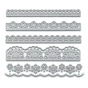 Lace Embossing Cutting Dies for Birthday Card Making DIY Scrapbooking