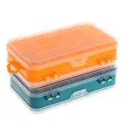 Tool Box Transparent Double-Side Multifunctional Storage Tool for Case Plastic