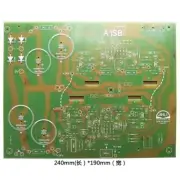 DIY 15W+15W Calss A Power Amplifier Bare PCB Base On Musical A1 Amp