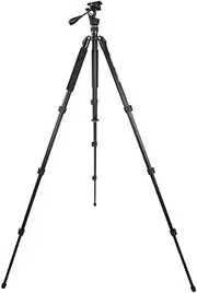 Celestron 82051 Hummingbird Fast Action Pan Tilt Head Tripod - Excellent Choice for a Spotting Scope, Binocular or Camera,Black