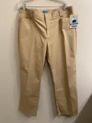 DOCKERS Women’s NWT Size 16M Beige Cotton Blend Pants