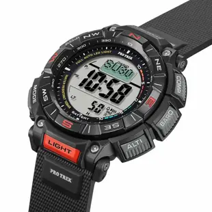 【CASIO】PROTREK PRG-340-1 太陽能登山錶系列/51mm/黑/公司貨【第一鐘錶】