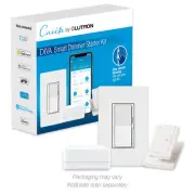 Lutron Diva Smart Dimmer Switch Starter Kit for Caséta Smart Lighting, with Smar