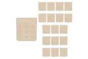 18 Pack Triumph 3 Hook Bra Band Extender Extension Clip On Band Strap Beige Bulk