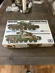 TAMIYA 1/25 tank British Army Centurion Mk.III plastic model unassembled