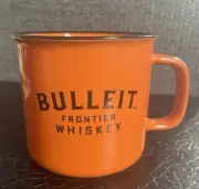 Bulleit Bourbon Orange Frontier Whiskey Ceramic Coffee Cup Mug 10oz