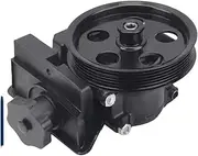 Auto Power Steering Pump with Reservoir & Pulley Compatible For Ford Focus 2010-2011 Ford Transit Connect 6S4Z3A674A 7S4Z3A674A
