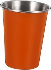 LABRIMP Lightweight Travel Tea Mug for Hiking Camping Daily Use Versatile Metal Beverage Cup for Coffee Tea Juice Outdoor Friendly Design