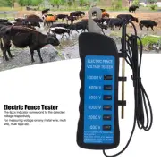 Electric Fence Tester Voltage Meter 10000V Waterproof Portable Tool With US