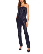 Susana Monaco Sequin Tube Jumpsuit