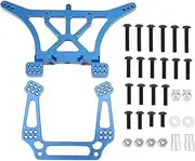 Metal Front Rear Shock Tower Set 1/10, for Traxxas, 2WD Slash Rustler Stampede Bandit VXL Remote Control Car Steering Shock