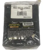 New Harbor Freight Brand 6-Pack of Sanding Sponges Angled Comparing to 150-220
