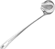Amosfun 1pc Drizzle Spoon Tableware for Sauce Pouring and Food Decoration Extended Handle Cutlery for Western Cuisine Easy to Use