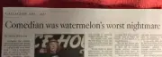OBITUARY GALLAGHER 1946 - 2022 COMEDIAN WATERMELON SMASHER SLEDGE-O-MATIC
