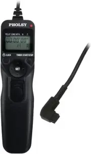 Timer Remote Control Cable with Intervalometer for Sony Cameras