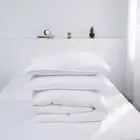 White Color Pure Linen Duvet Cover Stonewashed linen set, Linen Comforter Cover