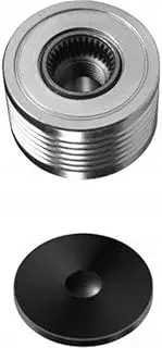 HELLA 9XU 358 038-211 Alternator Freewheel Clutch, Belt Pulley Ø: 49mm, Thread Size: M16x1,5, Number of grooves: 6