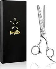 Fengliren High-end Professional Razor Edge Hair Thinning Scissors/Shears 6 Inches Made Of Advanced Stainless Steel Alloy By Hand Exclusive For Senior Barber/Hairdressing Salon/Family
