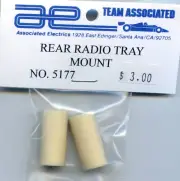 RARE VINTAGE ASSOCIATED # 5177 RC500 REAR RADIO TRAY MOUNT NIP