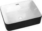 CEFITO Bathroom Basin Vanity Sink, Ceramic Vessel Sinks Above Counter Top