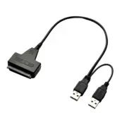 USB to 2.5inch SATAs SSDs Adapter Cable Fast Data Transfer Cable for Laptop