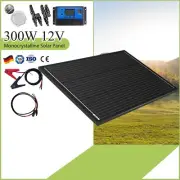 300W Mono Solar Panel Kit Caravan Home Off Gird Battery Charging Power 300 Watt