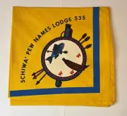 OA Lodge 535 Schiwa' Pew Names Neckerchief N2 Ocean County Council New Jersey