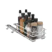 Pull Out Spice Rack Organizer（4.9" W x 10.4" D） for Cabinet, Slide Out Season...