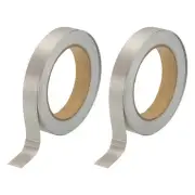 Faraday Tape 0.71"x65.62 Feet Conductive Cloth Fabric Adhesive Tape 2Pcs