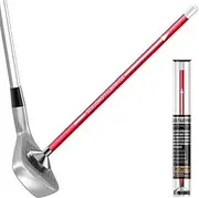 SisterAling Golf Magnetic Alignment Rods,golf Club Alignment Sticks,magnetic Swing Training Aid Accessories Visualize Calibrate Golf Shots,hit The Target with The Right Golf Swing,golf Gift