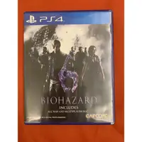 在飛比找蝦皮購物優惠-PS4 - Biohazard 6惡靈古堡6 二手遊戲片