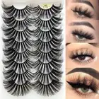Effect Wispies Fluffy 25MM Lashes 4D Mink Eye Lash Extension False Eyelashes