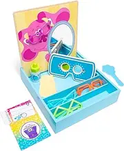 Melissa & Doug Blue’s Clues & You! Time for Glasses Eye Doctor Play Set | Role Play Toy for Kids | 3 and above | Boys or Girls | FSC-Certified Materials
