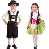 在飛比找蝦皮商城精選優惠-C2 新款 兒童表演服節兒童德國古早啤酒節服 巴伐利亞慕尼黑