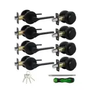 Front Door Handle and deadbolt Set,Keyed Alike Front Door Handle and Deadbolt...